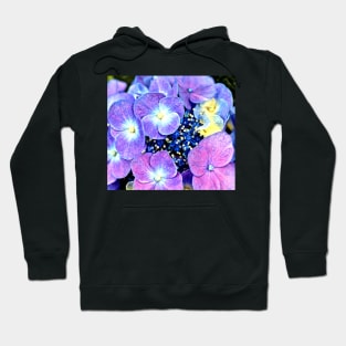 Summer Purple Flowers Hoodie